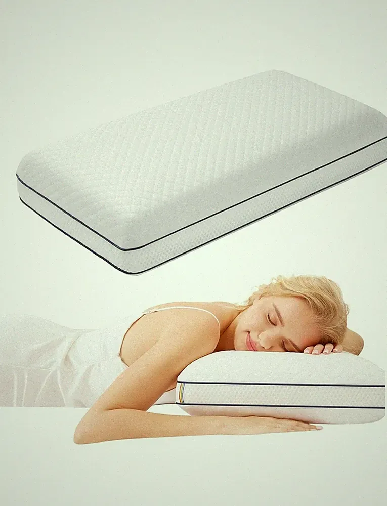 1 Stück Weiches Luxus Memory Foam Kissen Orthopädisches Relaxbett Kissen für Nackenschmerzen