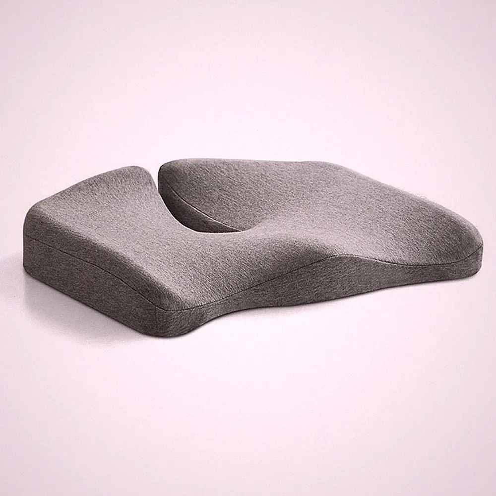 1X(Memory Foam Bürostuhlkissen Autositzkissen Orthopädisches Kissen Gesäß S6682