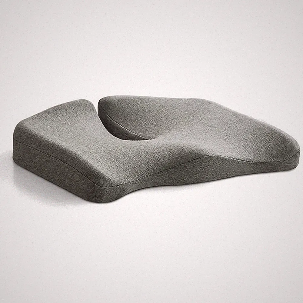 1X(Memory Foam Bürostuhlkissen Autositzkissen Orthopädisches Kissen Gesäß S9763