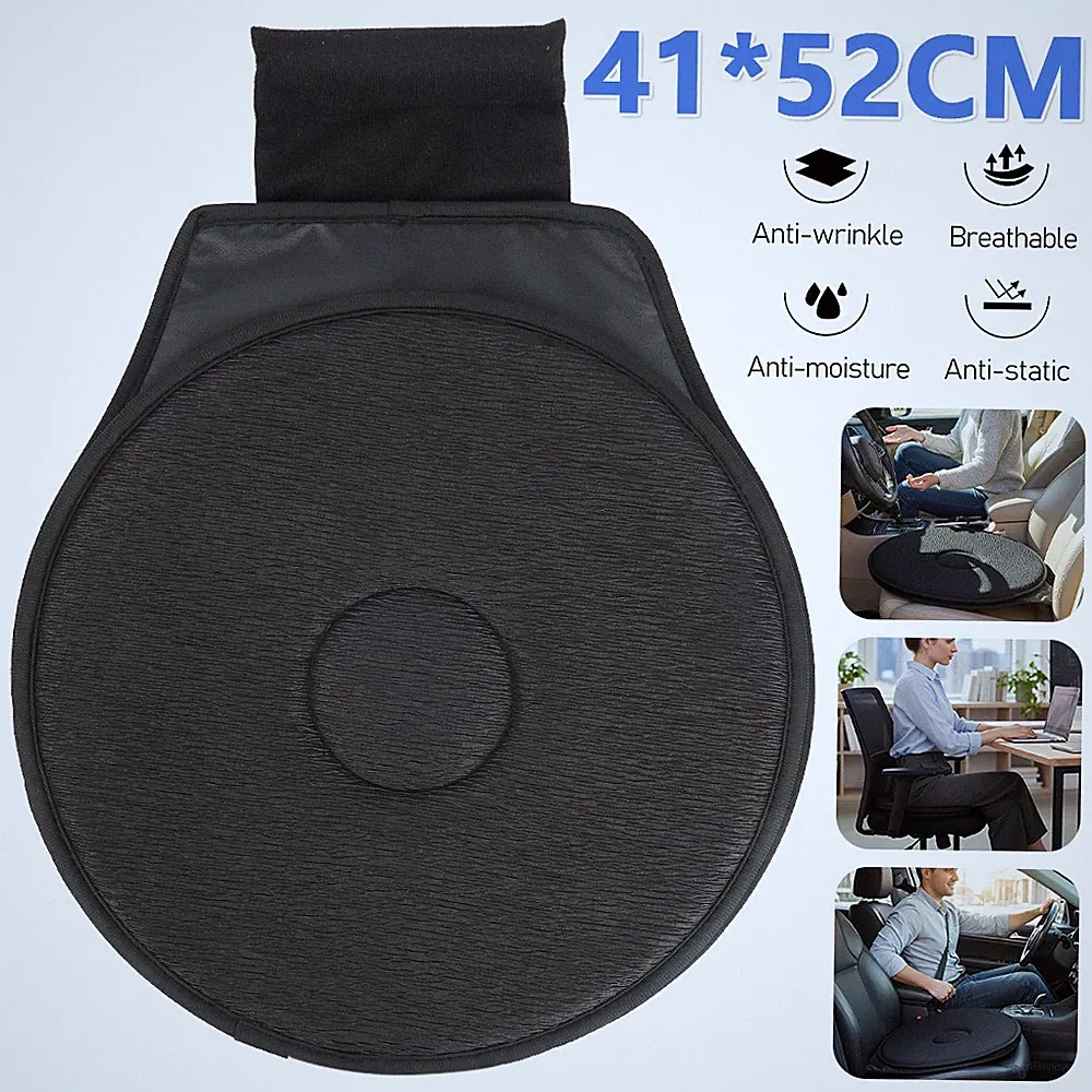 360°Drehbar Sitzkissen Keilkissen Auto Orthopädisches Sitzkeilkissen Sitzkeil
