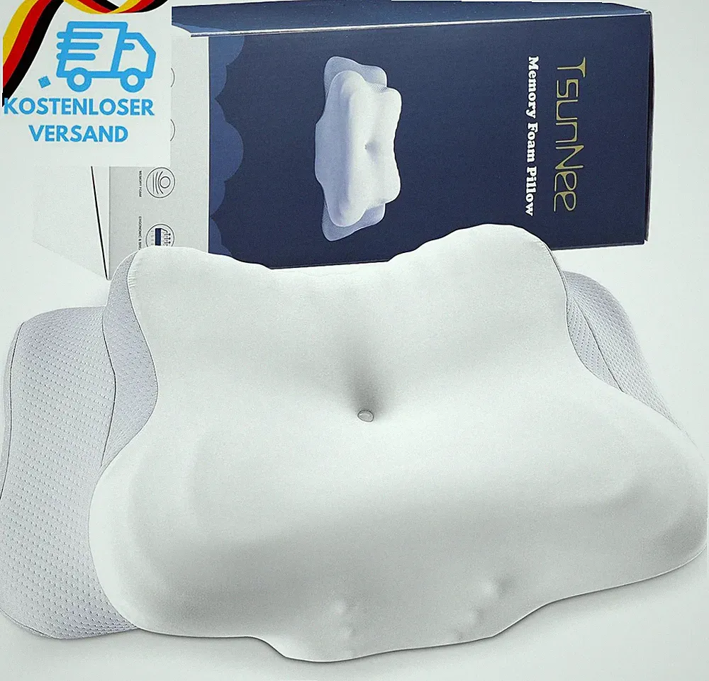 60D Memory Foam Kissen, Orthopädisches Ergonomisches Kissen Für Nacken Und Schul