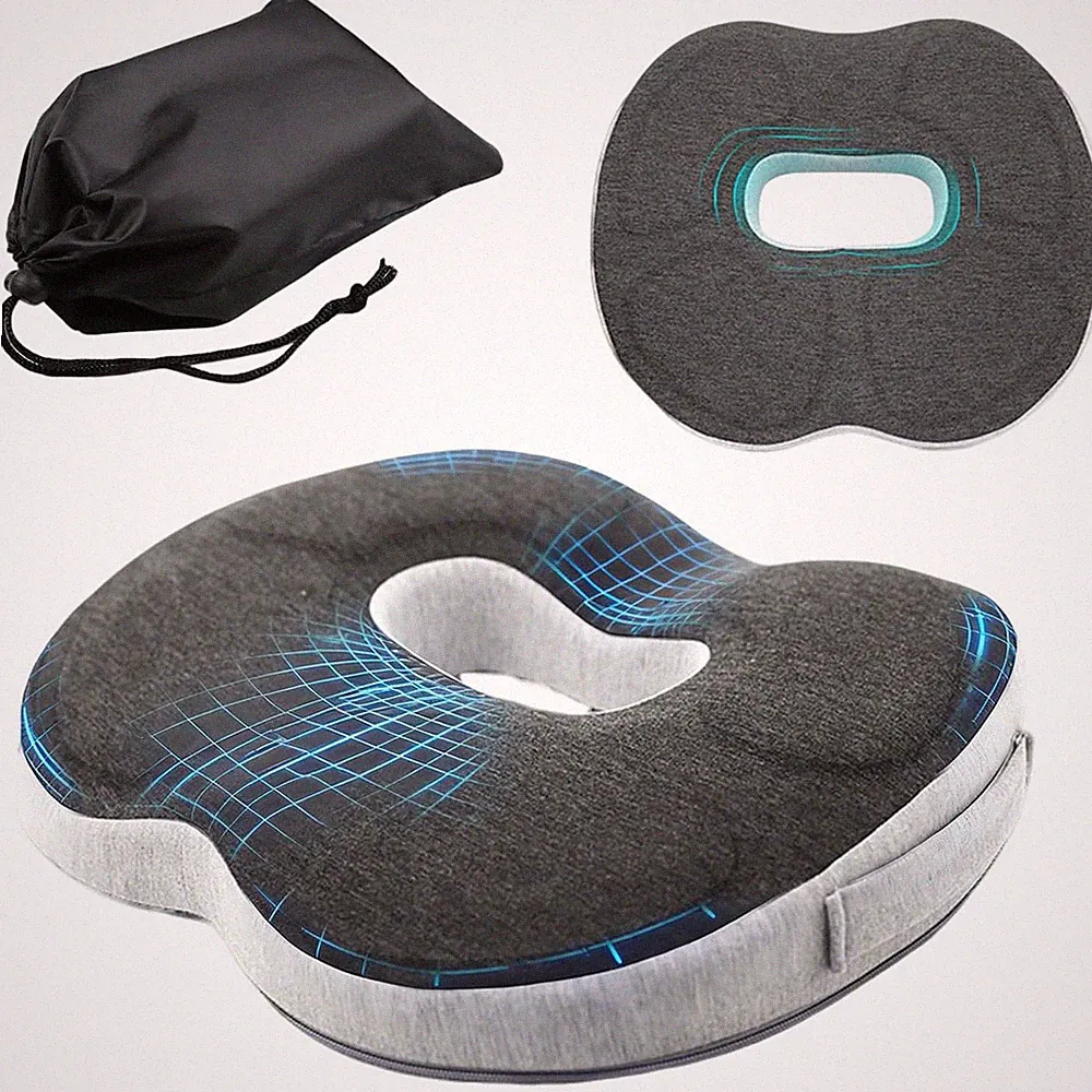 Anti Dekubitus Sitzkissen Ergonomisches Steißbeinkissen Donut Kissen für Büro