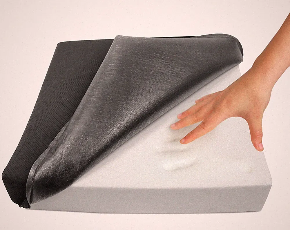 Antidekubitus Sitzkissen Rollstuhl Orthopädisch Viskoelastisch 3D-Stoffbezu...