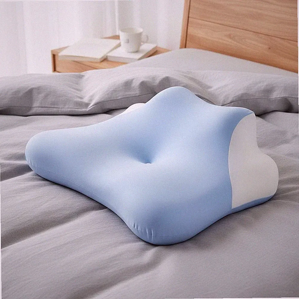 Bauchkissen zum Liegen Nackenstütze Ergonomisches Kopfkissen Orthopädisch