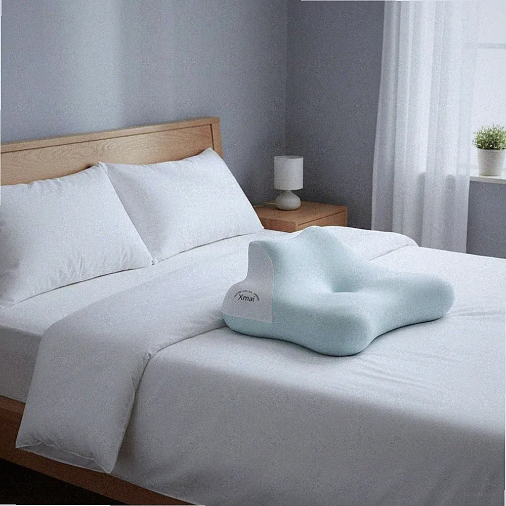 Bauchkissen zum Liegen orthopädisch Nackenstützkissen atmungsaktiv für Bett