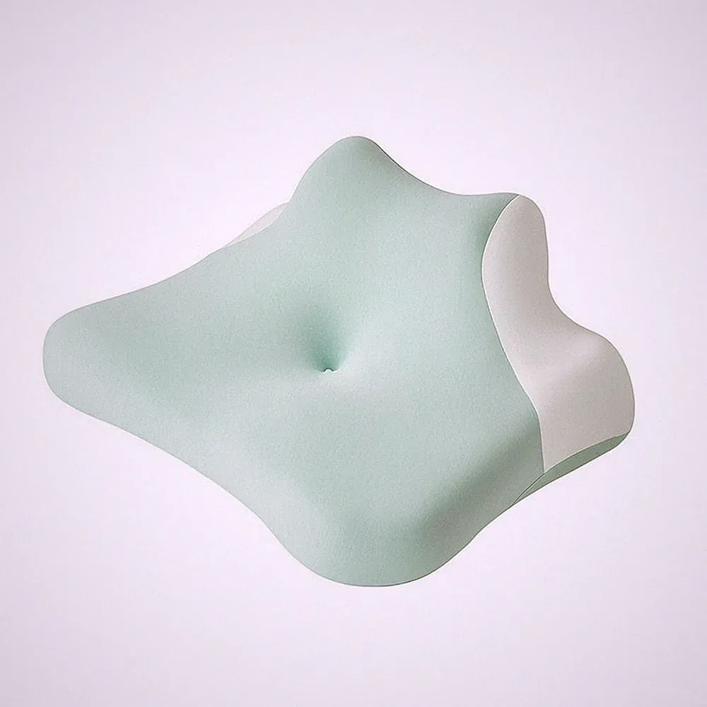 Bauchschläferkissen aus Memory-Schaum orthopädisch Bauchschläferkissen stützend