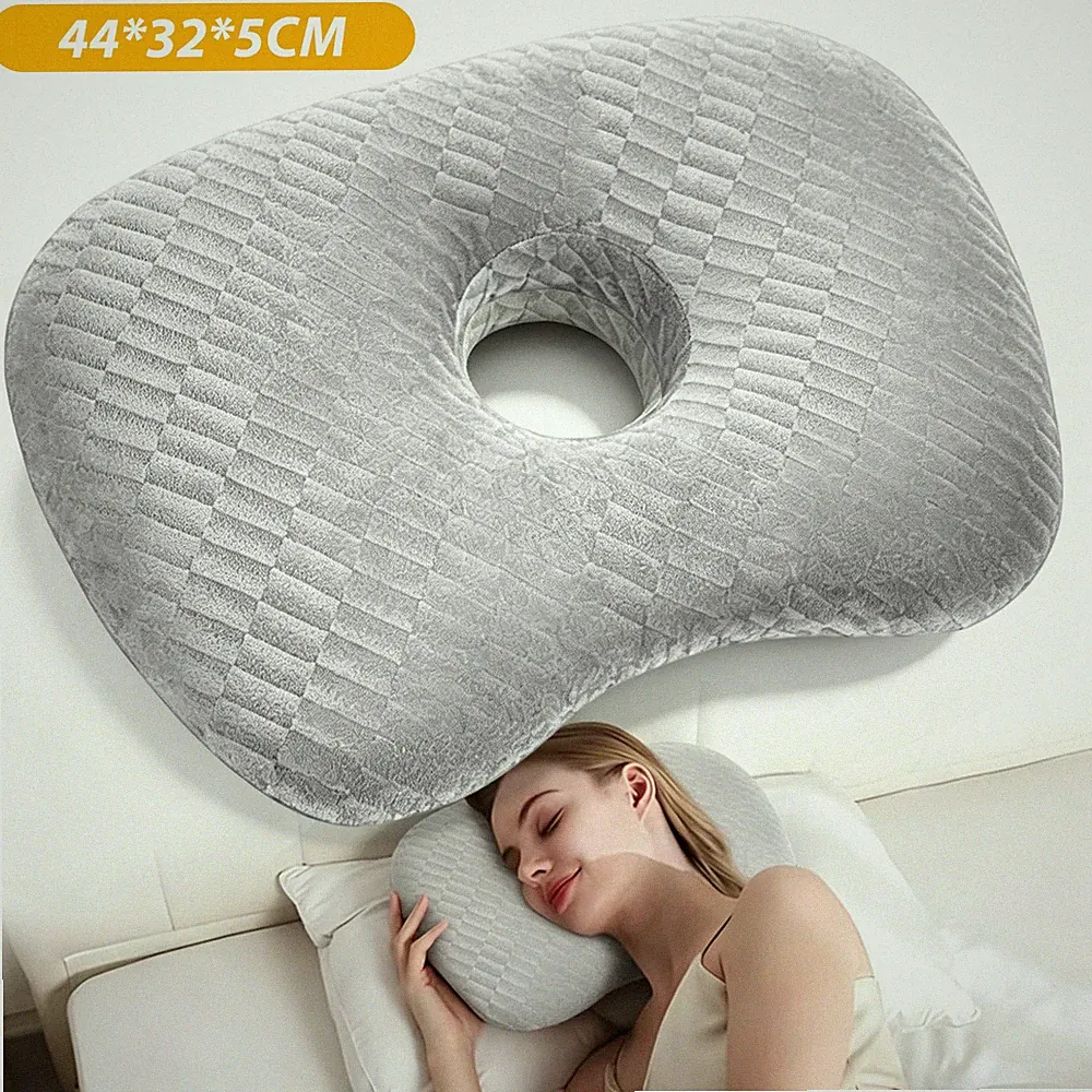 Bauchschläferkissen Orthopädisches Kissen Ergonomisch Komfort Für Allergiker