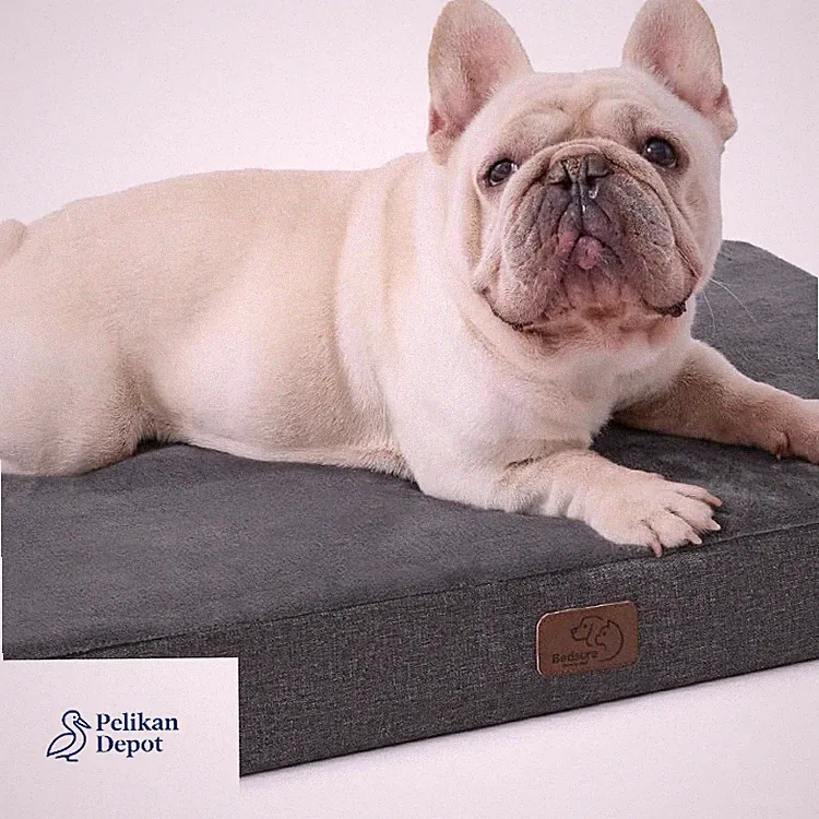 BEDSURE orthopädisches Hundekissen mittelgroße Hunde 74x46