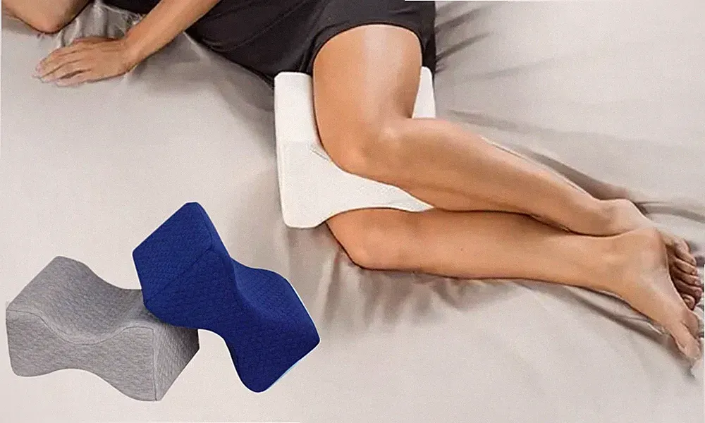 Bein & Knie Schaumstoff Stützkissen - Orthopädische Schmerzlinderung für Rück...
