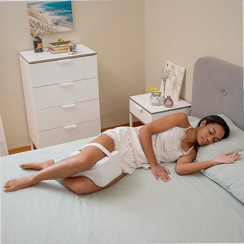 Beinkissen mit Befestigungsband InnovaGoods Lerellow Orthopädisches Kissen
