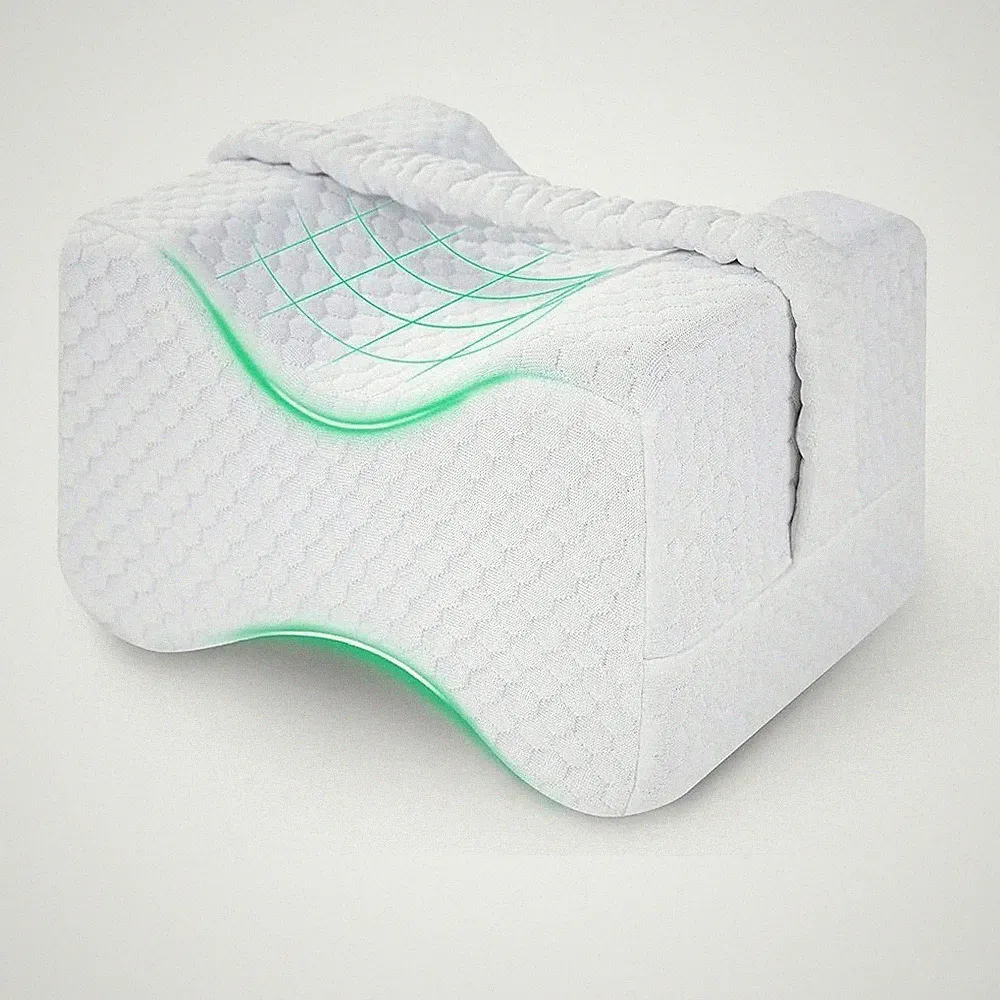Beinkissen Orthopädisches Kniekissen Memory Foam Rücken Ischias Schmerzen Seitenschläfer