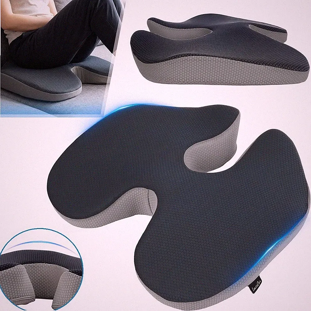Bürostuhl Sitzkissen Ergonomisches Sitzkissen Memory Foam Kissen Steißbeinkissen
