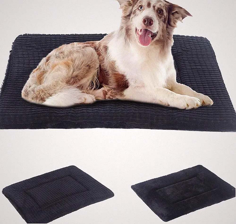 BVAGSS Orthopädisches Hundebett, Waschbar Hundekissen flauschig Hundematte