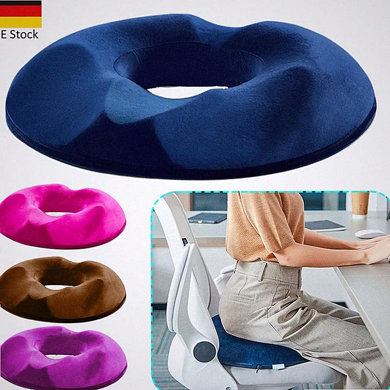 Comfort Orthopädischer Sitzring Hämorrhoiden Sitzkissen Anti Dekubitus Kissen