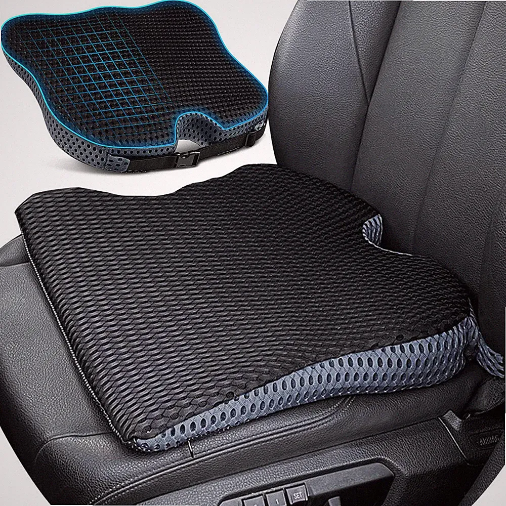 DE Auto Keilkissen Sitzkissen Orthopädisches Sitzkeil Sitzkeilkissen Memory Foam