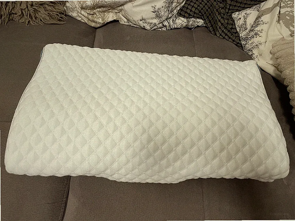 Derila Memory Foam Kissen Standard 50x30 cm weiß Orthopädisch