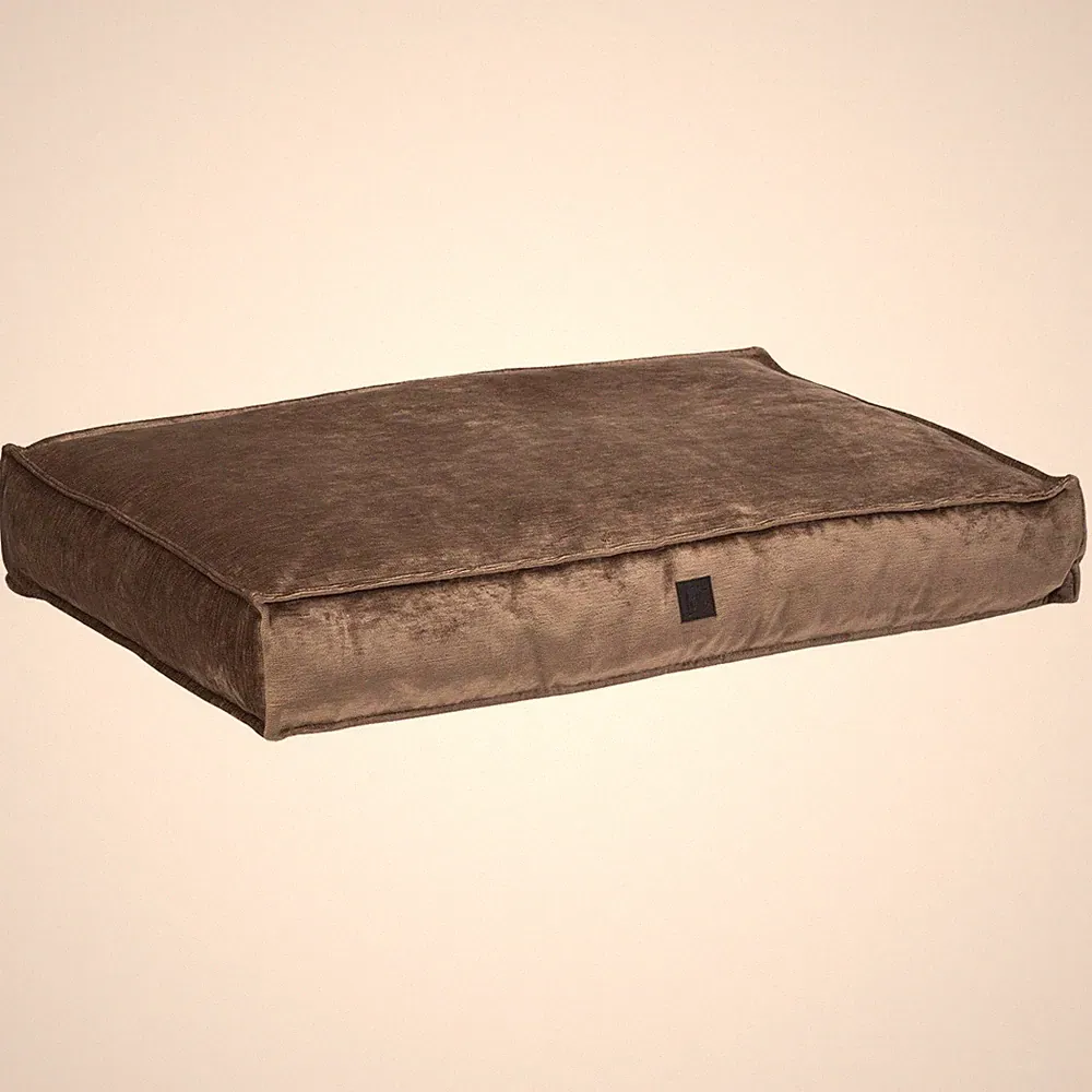 Designed by Lotte Hundekissen Soft Essence Mokka Orthopädisch für Hunde Komfort