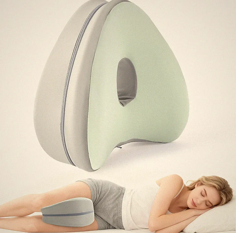 Dioxide Kniekissen für Seitenschläfer, Beinkissen Ergonomisches Seitenschläferki