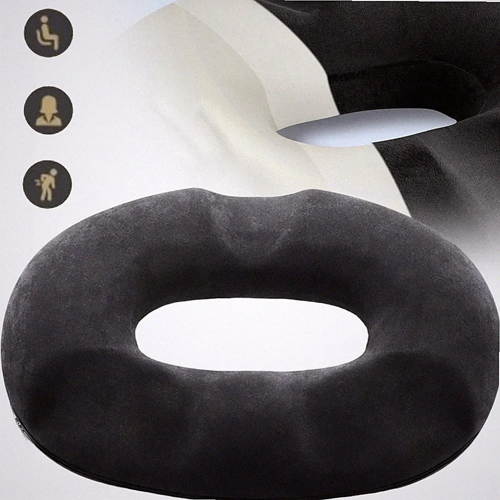 Donut Hämorrhoiden Sitzkissen-Kissen für Bürostuhl,Ergonomisches Steißbeinkissen