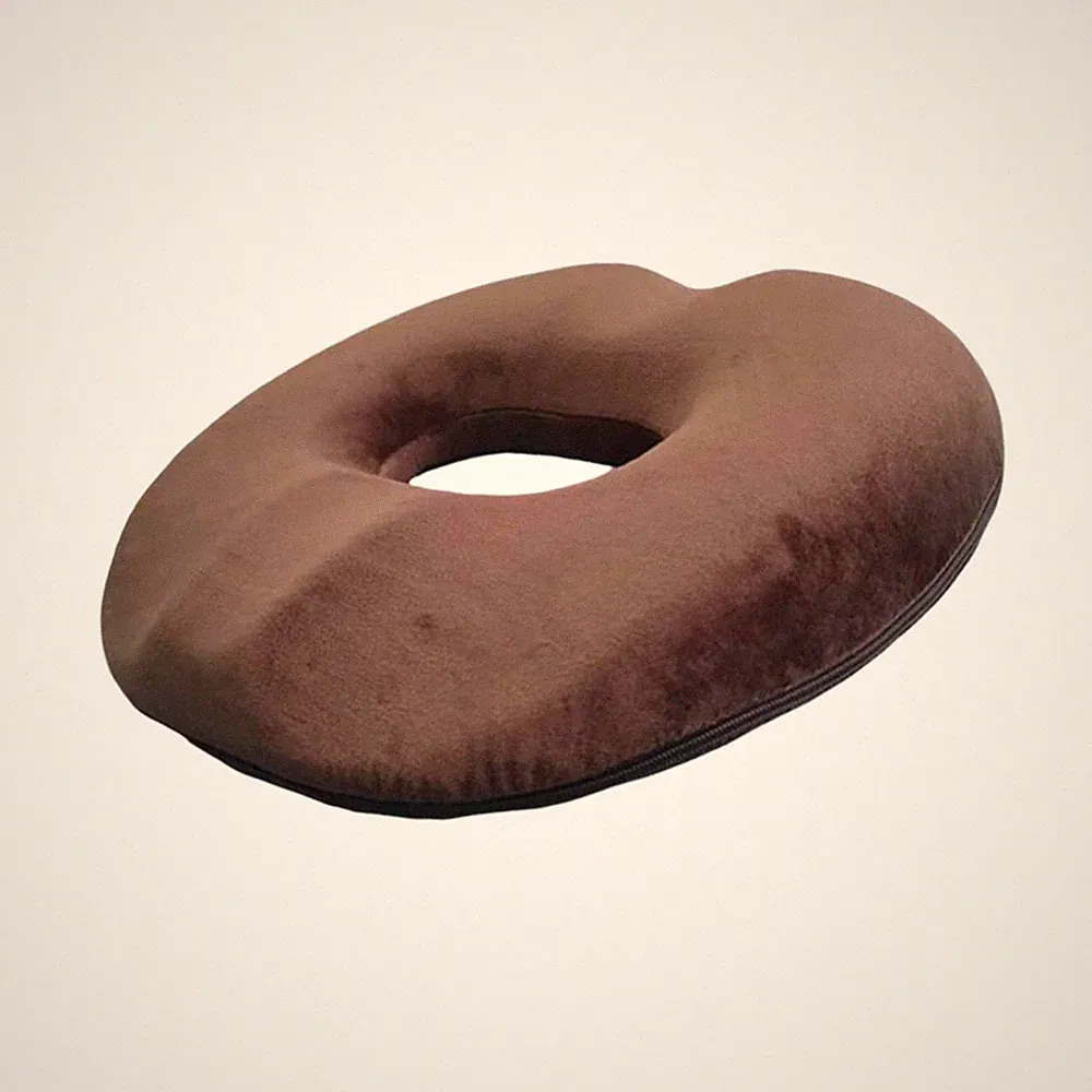 Donut Kissen Orthopädisches Sitzkissen Gesäßpolster mit Waschbarem Bezug Und