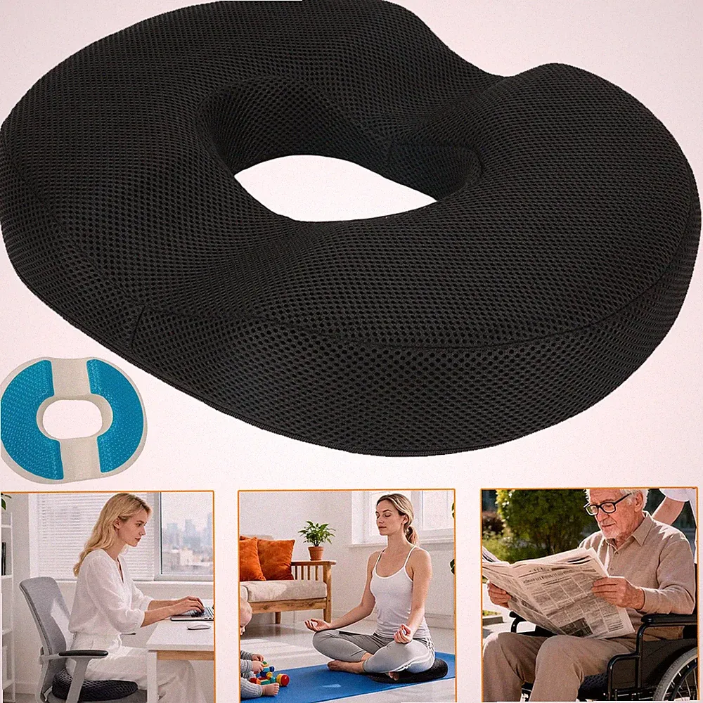 Donut Sitzkissen Steißbeinkissen Orthopädische Ringkissen Hämorrhoiden Sitzring