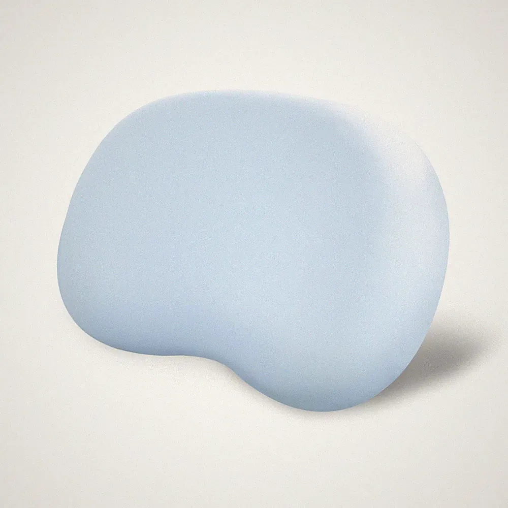 EGO HOME Memory-Kissen 66 x 39 cm – orthopädisches, ergonomisches Nackenstützkis