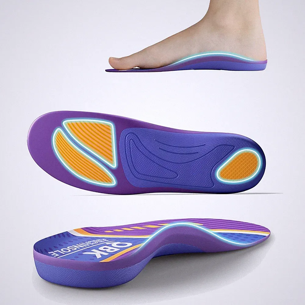 Einlegesohlen Orthopädische Fersenkissen Plantarfasziitis Gel Schuhsohle