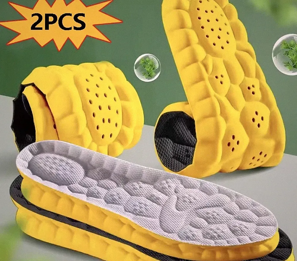Einlegesohlen Schuhe aus weichem Memory Foam Schaumstoff orthopädisches Kissen Atmungsaktiv