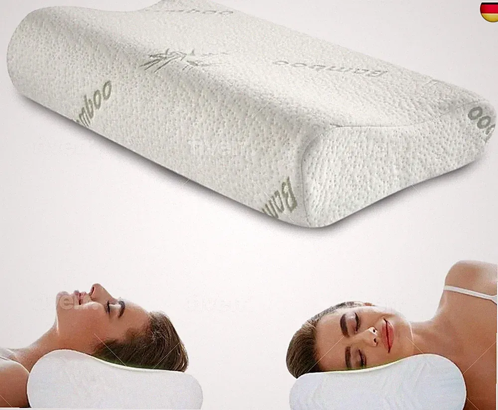 ENGRUPPE Orthopädisches Nackenstützkissen aus Memory Foam - ergonomisches K