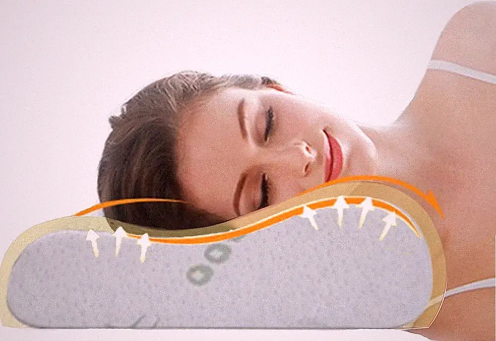 Ergonomisches Memory Foam Kissen - Orthopädisch - Nacken & Schulter Schmerzen