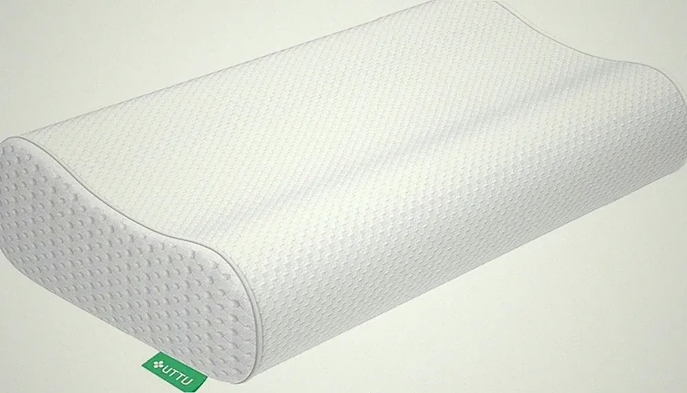 Ergonomisches Memory Foam Nackenkissen - Verstellbar 60x36x13/11cm