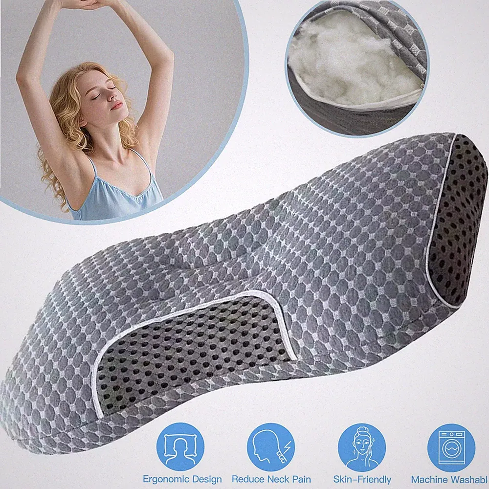 Ergonomisches Nackenkissen Kopfkissen Nackenkissen Schlafkissen Kopfkissen DE
