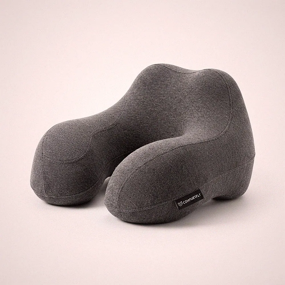 Ergonomisches Nackenkissen Memory Foam orthopädisches Reisekissen Kopfstütze