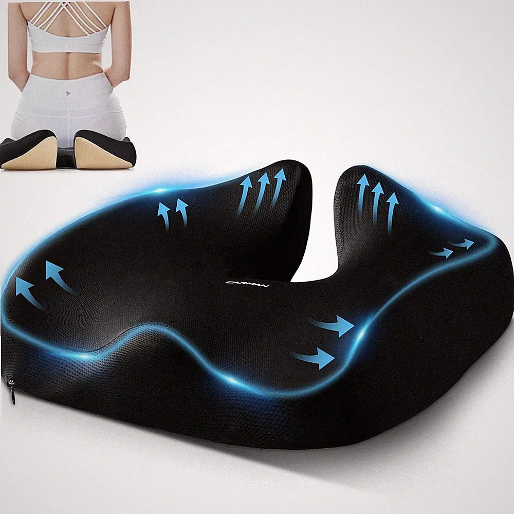 Ergonomisches Sitzkissen für Bürostuhl, Orthopädisches Sitzkissen Druckentlas...