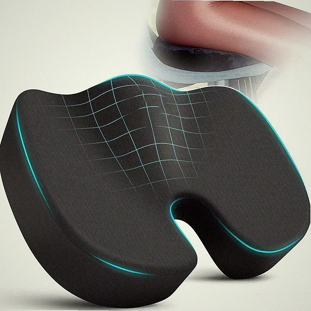Ergonomisches Sitzkissen Memory Gel Orthopädisches Stuhlkissen Steissbeinkissen