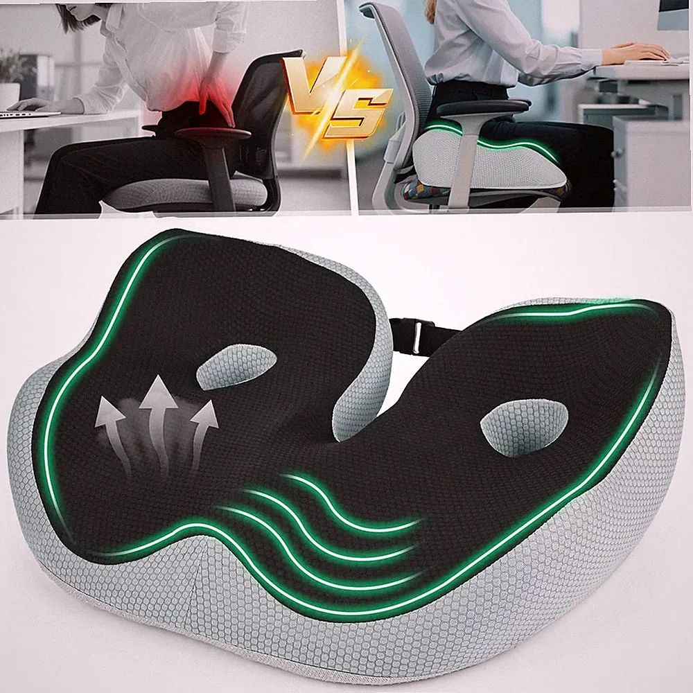 Ergonomisches Sitzkissen Orthopädisches Steißbeinkissen Hämorrhoiden Sitzpolster