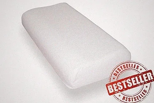 famous SLEEP viskoelastisches Nackenstützkissen höhenverstellbar stützend weich