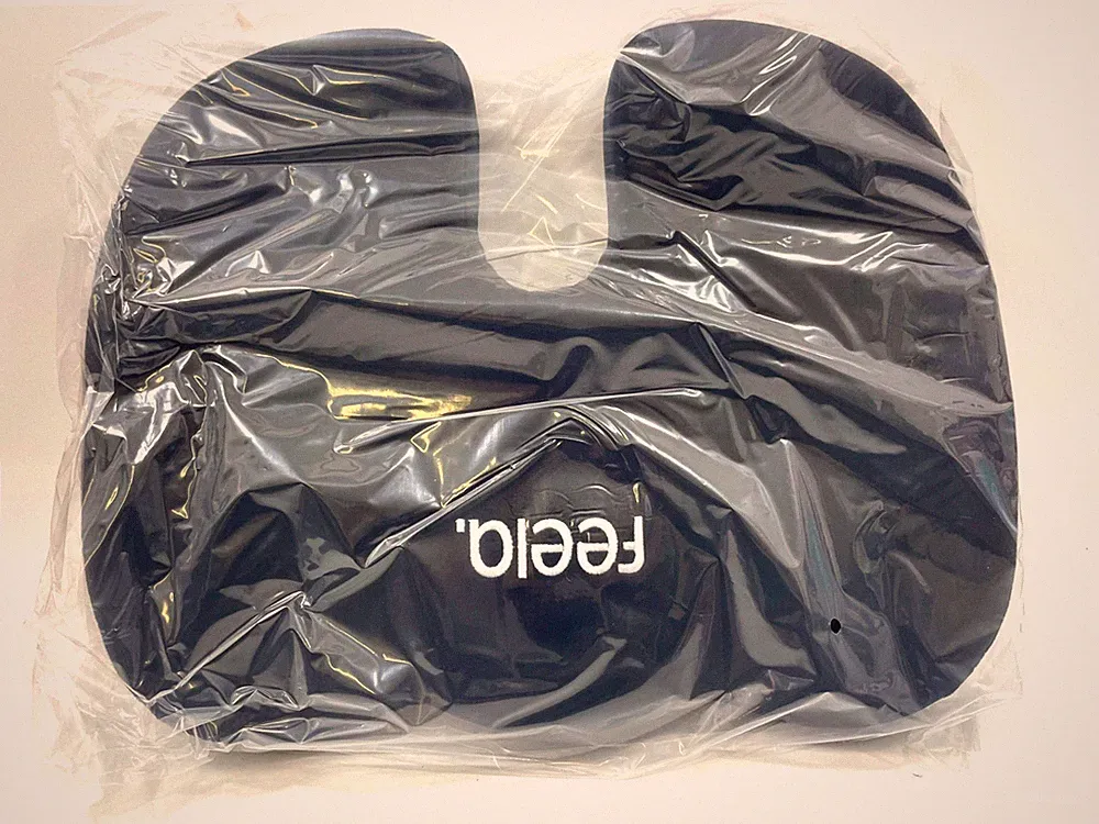 feeia Orthopädisches Sitzkissen schwarz medium
