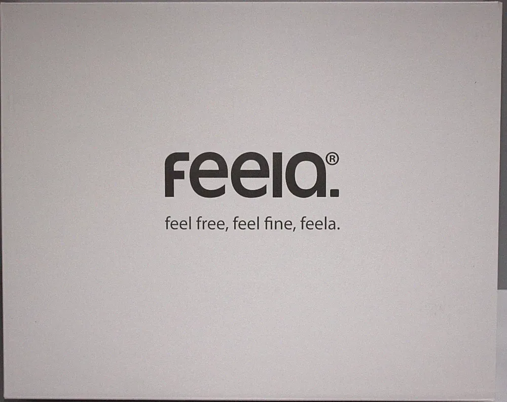 feela Orthopädisches Sitzkissen Memory Foam Steißbein Entlastung Schwarz NEU