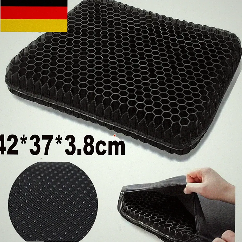Gel Sitzkissen Orthopädisches Auto Büro Rollstuhl Gelkissen Stuhlkissen Pad KFZ