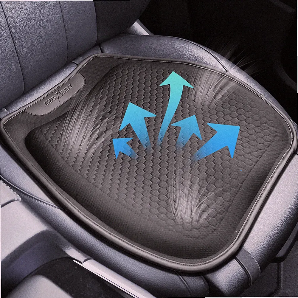 Gel Sitzkissen Orthopädisches Stuhlkissen Pad Auto Büro Rollstuhl Sitzerhöhung.