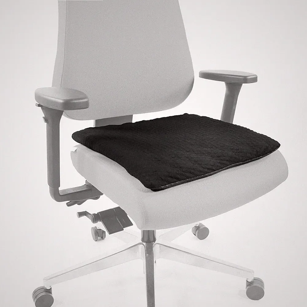 Gelkissen Orthopädisches Sitzkissen Gel-Perlen Lycra Bezug MEDISIT I hjh OFFICE