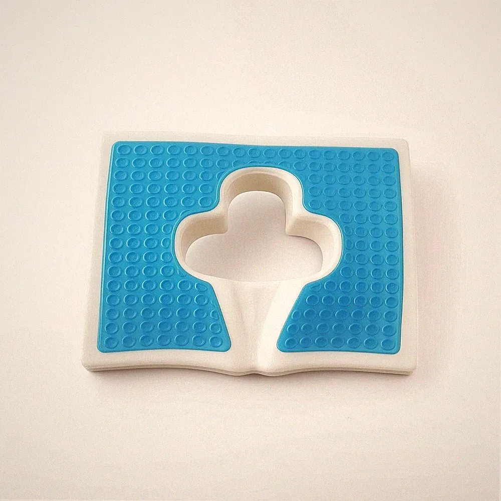 Gelsitzkissen druckentlastend Sitzkissen mit Gelschicht orthopädisch