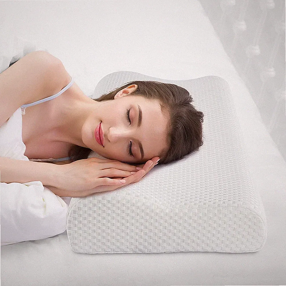 Gesundheitskissen, Memory Foam Kopfkissen, Orthopädisches Nackenstützkissen Für
