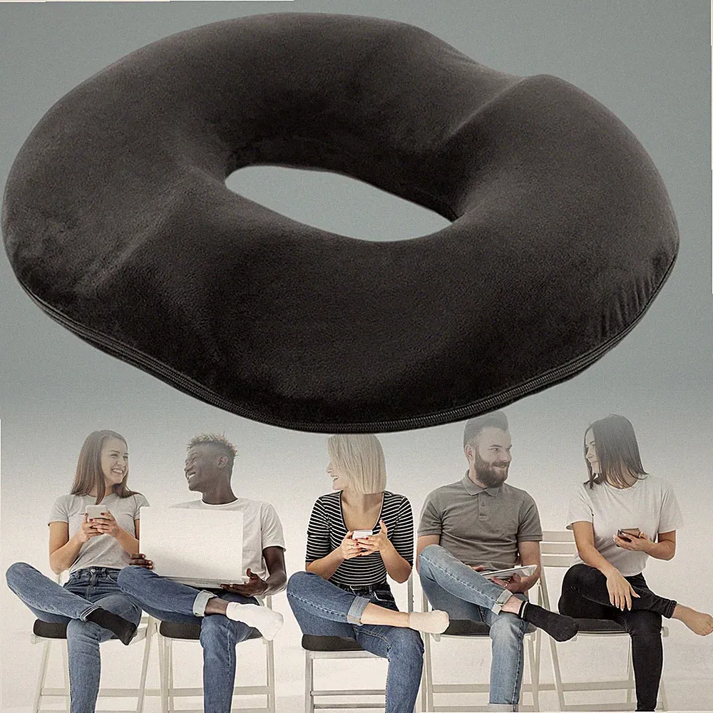 Hämorrhoiden Sitzkissen Orthopädische Steißbeinkissen Donut Kissen für Bürostuhl