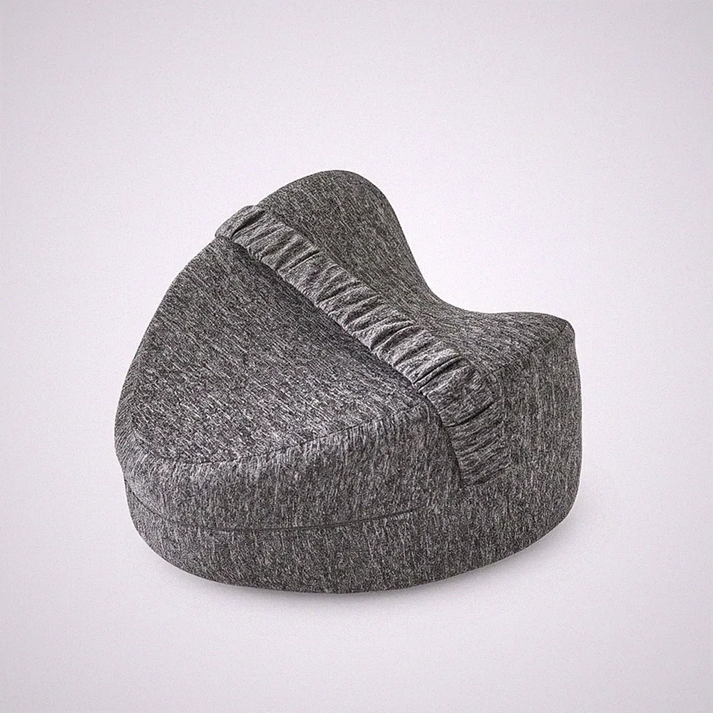 Herzförmiges Kissen konturiertes Memory Foam Kissen mit Reißverschluss für Bett, Seite