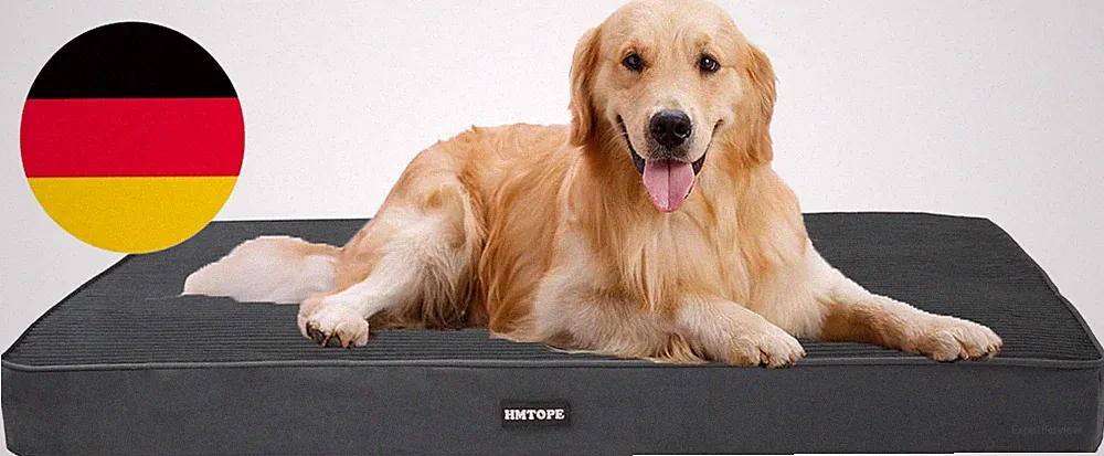 HMTOPE Orthopädisches Hundebett, 10Cm Dicke Hundekissen Für Mittelgroße Hunde, G