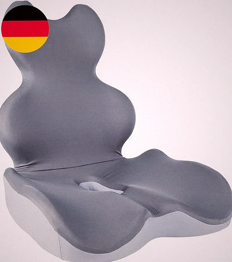 Holdonelight Orthopädisches Sitzkissen Mit Rückenlehne[Seitliche Unterstützung &