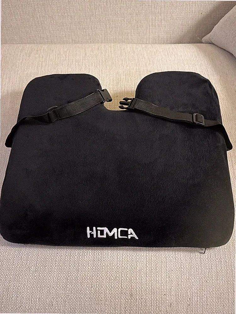 HOMCA Sitzkissen Orthopädisch, Ergonomisches Memory Foam 40 x 45 x 7,5cm