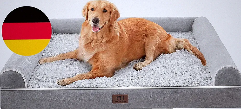 Hundebett Grosse/Mittelgroße Orthopädisches Hundebett Hundekissen Wasserdicht Hu